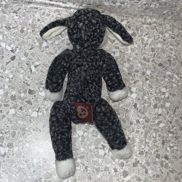 TY 1993 Attic Treasures LILLY THE LAMB With Red Velour Outfit Plush Stuffed Toy - Picture 4 of 15